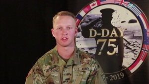 Pfc. Alexander Henning interview with WCAX-TV