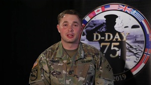 Sgt. 1st Class Nicholas Hammar interview with WHTM-TV