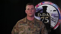 1st Lt. Samuel McCauley interview with WITN-TV