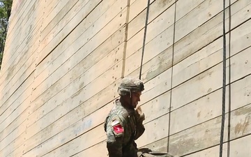 2019 Army Pacific Best Warrior Competition Repel Tower