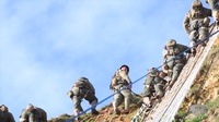 Rangers Climb Pointe du Hoc 75 Years Later