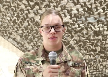 Spc. Mandee Anderson