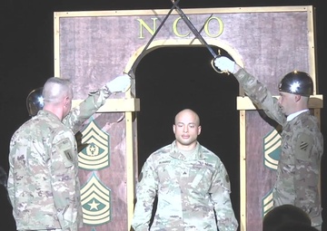 1TSC NCO Induction Ceremony