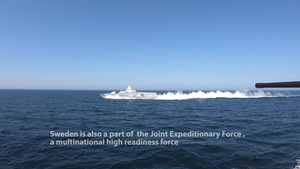 Swedish navy participates in exercise Baltic Operations (BALTOPS) 2019