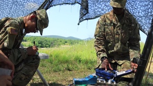240th Composite Supply Company provide water purification during Bulgarian-hosted STRIKE BACK 19