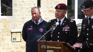Chaplain Maternowski Monument Ceremony