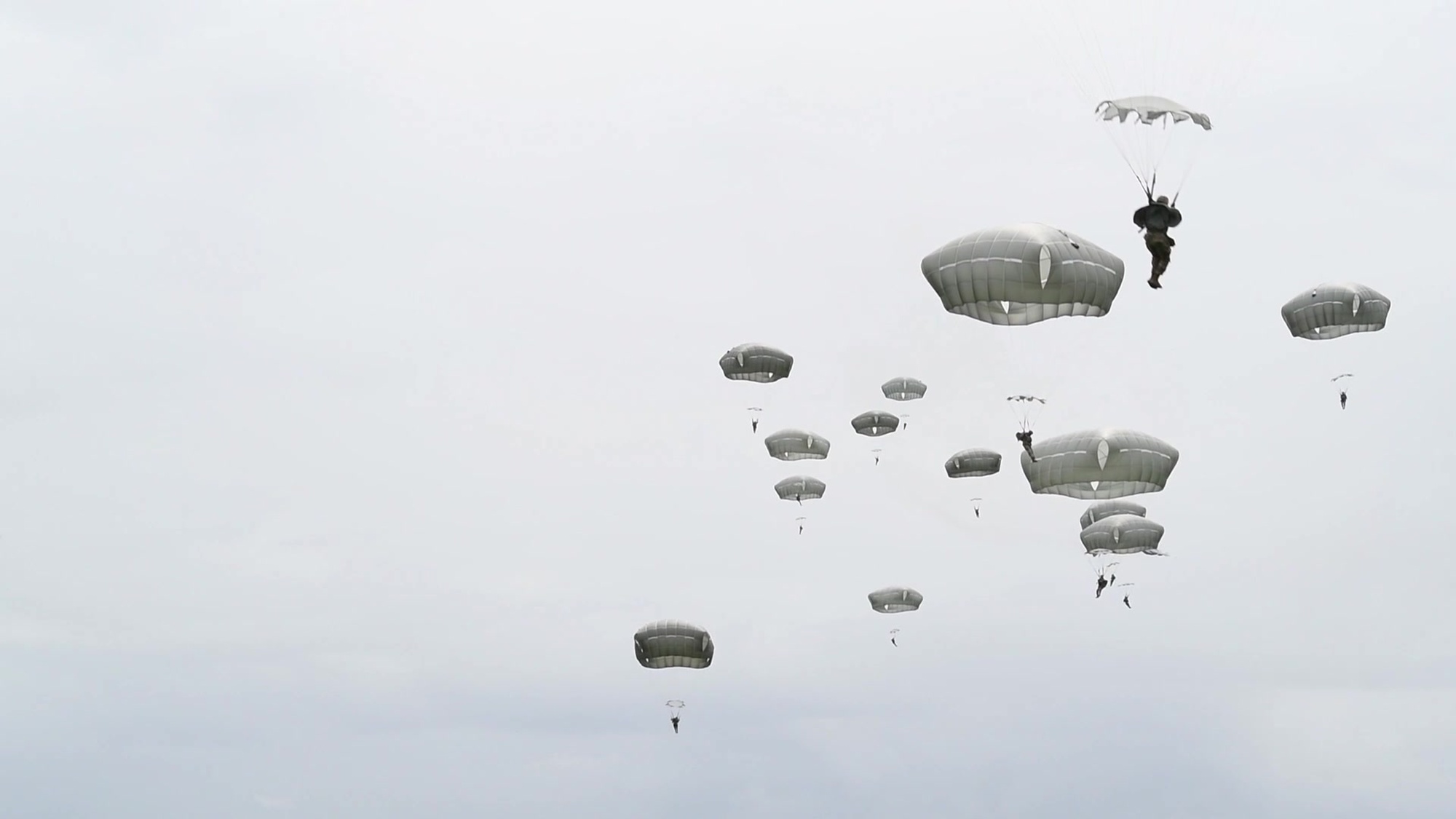 Paratrooper of the 101st Airborne Division (72nd Anniversary of D