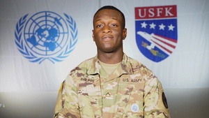MLB SHOUT OUTS - JULY 4TH - PV2 Philippe - UNC Honor Guard