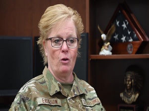 Women in our Force: Chief Master Sgt. Lisa Erikson