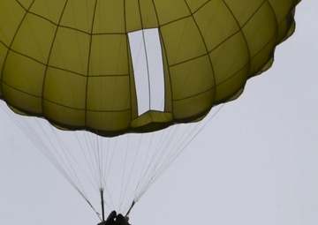 75th D-Day Commemoration; Iron Mike Drop Zone B-Roll