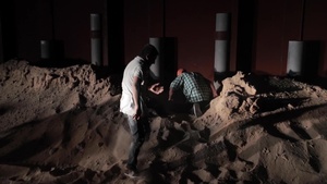 Group of Illegal Aliens Apprehended by Yuma Border Patrol Agents.