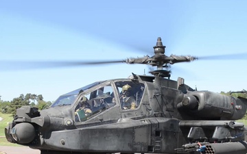 12th CAB Apache Re-arm for live fire exercise