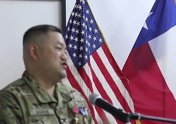 COL Baran Promotion Ceremony