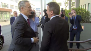 NATO Secretary General Bilateral Meeting with Iceland's Minister of Foreign Affairs and External Trade