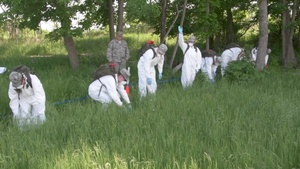 110th Force Supporon participate in Search and Recovery exercise