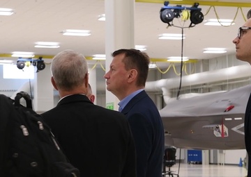 Poland Minister of Defense Visits 33rd FW B-Roll Stringer Part 2