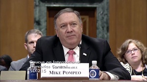 Secretary Pompeo Testifies Before the Senate Caucus on International Narcotics Control