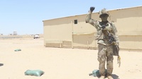 Soldiers Compete for Expert Infantryman Badge at Camp Buehring (Without Lower Thirds)