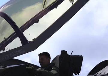 B-Roll: F-35A Lightning II's Arrive at Spangdahlem AB