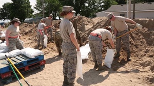 Floodwater Response in Norborne Missouri