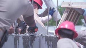 Construction Cement Pouring Broll - New Horizons