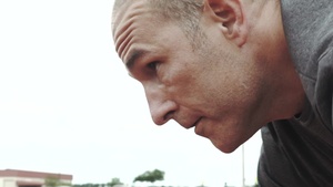Warrior Games 2019 Retired U.S. Army 1st Sgt. Jarrid Collins