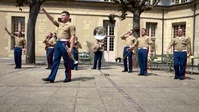 1st Marine Division Band Tours France