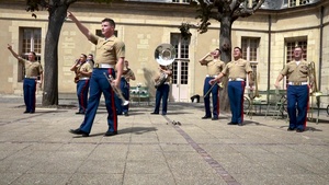 1st Marine Division Band Tours France