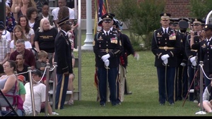 The US Army's Twilight Tattoo hosted by Chief of Staff of the Army General Mark A. Milley and the Sergeant Major of the Army Daniel A. Dailey