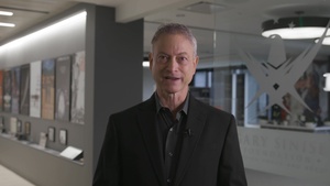 Garry Sinise giving 244th US Army Birthday greetings