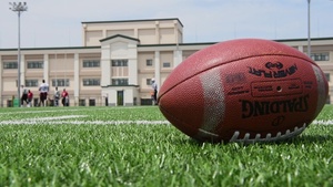 MCAS Iwakuni service members play in post-season flag football tournament (B-Roll)