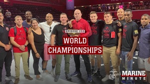 Marine Minute: Wrestling World Championship