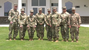 Oklahoma Guard chaplain baptizes Soldiers during Western Strike