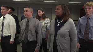 Civilian Oath of Office B roll