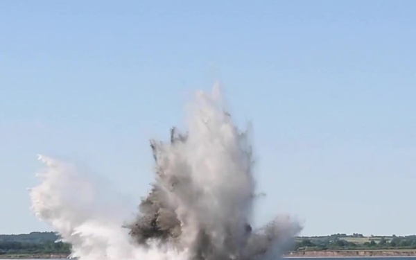 WWII-era Mines Cleared During BALTOPS 2019 by Mine Warfare Task Group