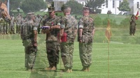 Sergeant Major Meza's Relief and Appointment Ceremony