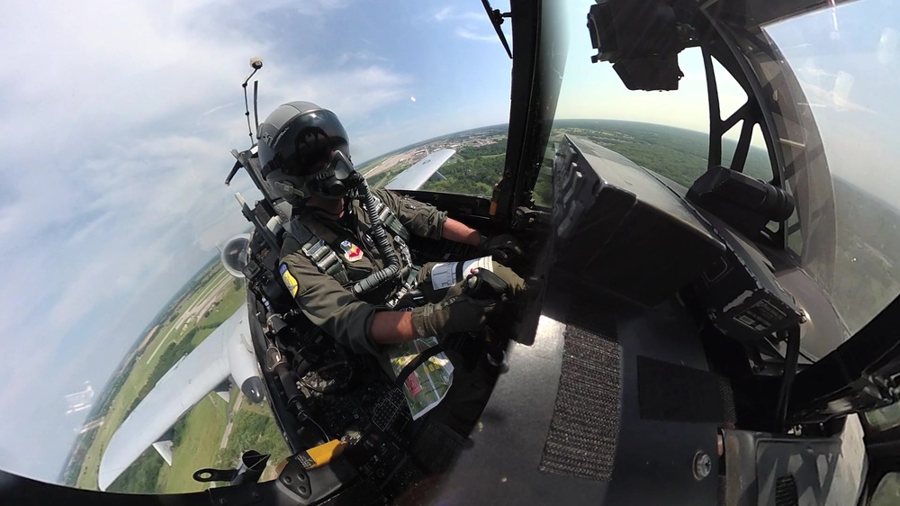 DVIDS Video A10 Demo Team practices for Wings Over Whiteman