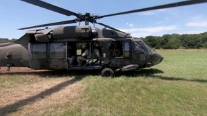 147th Security Forces Squadron take part in UH-60 Blackhawk helicopter training