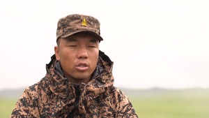 *Interview* Mongolian soldier discusses his role for Khaan QUest 2019