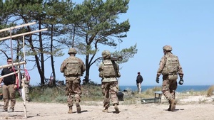 Mutli-National short range air defense exercise B Roll
