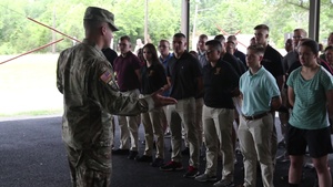 5th Regiment, Advanced Camp Arrival