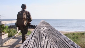 2nd Transportation Support Battalion Hikes during Resolute Sun