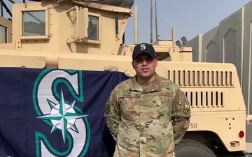 MLB Mariners Shoutout - TSgt Freddie Garza