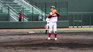 Youth Sports Holds a Friendly Baseball Tournament (B-Roll)