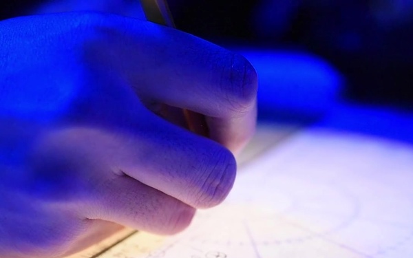 USS Mount Whitney (LCC 20) combat information center operations