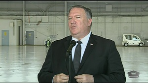Pompeo Makes Statement After Meeting on Security