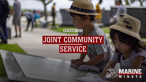Marine Minute: Joint Community Service
