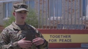 *B-Roll* U.S. Army officer discusses importance of female participation in Khaan Quest 2019