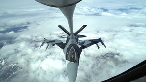 Red Flag-Alaska 19-2 18th AGRS F-16s Refuel