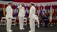 Coast Guard 7th District Holds Change-of-Command ceremony at Air Station Miami